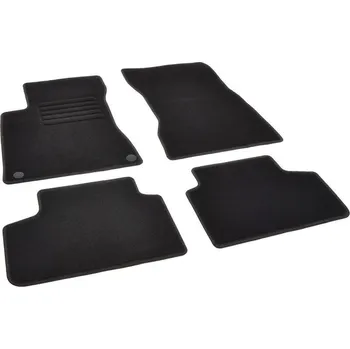 autokoberec Autokoberce textilní přesné černé / černé obšití - Mercedes-Benz GLB-Klasse (Typ X247) (2019-2023) 5-sedadel