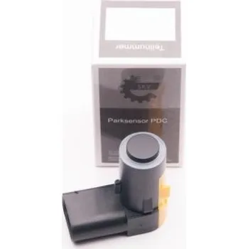 Držák SPZ Parkovací senzor PDC 3U0919275C, SKODA SUPERB I, stříbro 3U0919275C SKV Germany