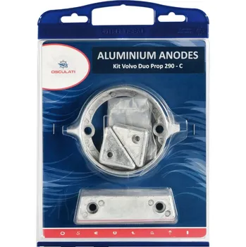 Člun Sada 4 ks anod pro VOLVO AQ290 DUO PROP Provedení: Hliník