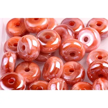 Dětské navlékací korálky Plastové korálky 330 (14.5x7.5mm)