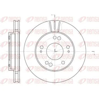 Brzdový kotouč Brzdový kotouč REMSA 61220.10