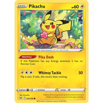 Společenská hra Pokémon karta Pikachu 052/196 - Lost Origin