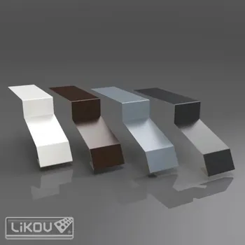 Stavební profil LIKOV Spojka pro balkonovou lištu BB-S, délka 0,1m, tl. 0,6mm antracit