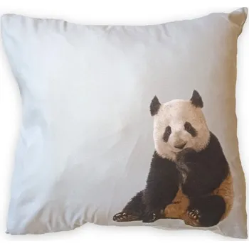 Povlak na dekorativní polštářek 3D povláček na polštářek APEX - Panda - Povláček na polštářek