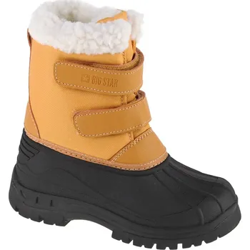 Dívčí sněhule Černo-béžové dívčí sněhule Big Star Kids Snow Boots KK374237 Velikost: 35