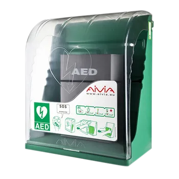 Defibrilátor Pyrescom AIVIA S skříňka pro AED