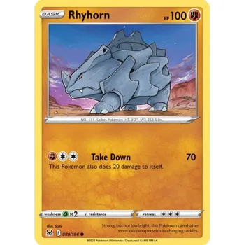 Karetní hra Pokémon karta Rhyhorn 089/196 - Lost Origin