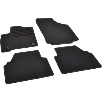 autokoberec Autokoberce textilní přesné černé / černé obšití - Opel Meriva A (2003-2009) 5-sedadel