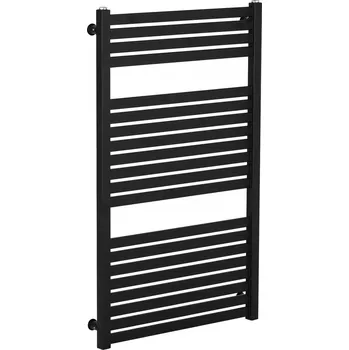 Radiátor CERANO - Otopné těleso Vincenzo - kombinované - 400W - černá matná - 970x600 mm