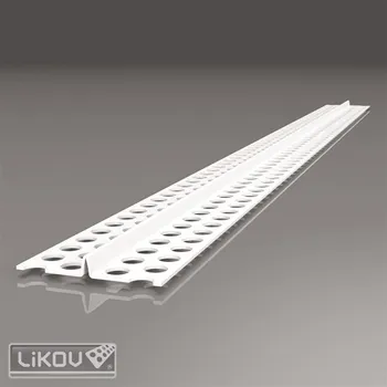 Stavební profil LIKOV Rychloomítník P-RO PVC pro omítku tl. 10mm délka 3m