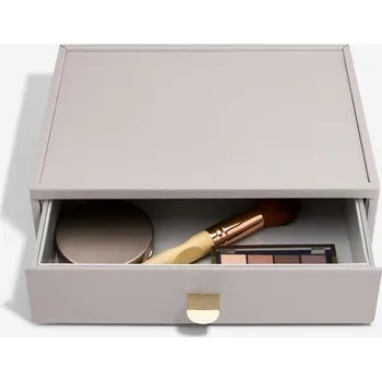 Úložný box Oragnizér na kosmetiku Stackers Makeup Organiser Drawer Taupe | šedobéžová 75672