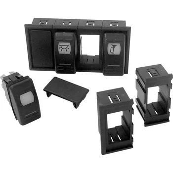 vypínač Rámeček pro voděodolné přepínače s podsvícením i bez Provedení: Koncový díl, pravá nebo levá