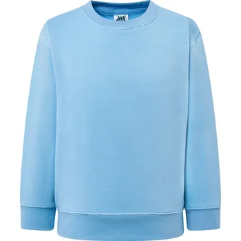 Chlapecká mikina detska_klasicka_levna_mikina_svetle_modra Dětská bavlněná trička JHK: XS