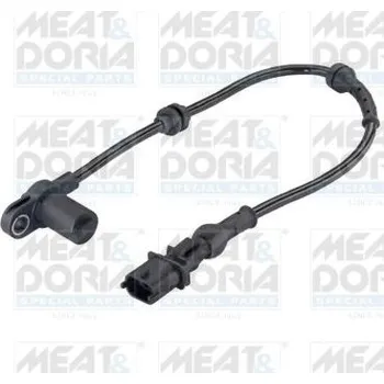Přislušenství brzdového systému Snímač, počet otáček kol MEAT & DORIA 90009