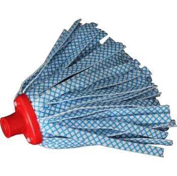 mop Bürstenmann, Německo Mop podlahový pásky modro-bílé 22 cm