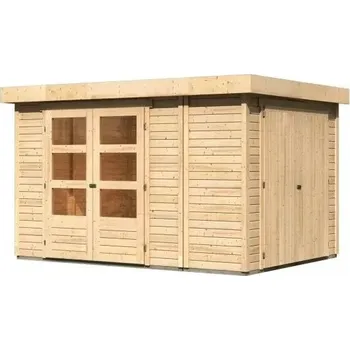 Zahradní stavba LANIT PLAST Dřevěný domek KARIBU RETOLA 4 (82961) natur LG3377