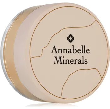 Make-up Annabelle Minerals Radiant Mineral Foundation minerální pudrový make-up pro rozjasnění pleti odstín Golden Light 4 g
