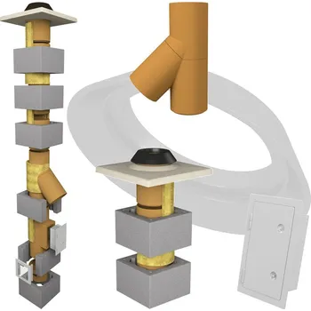 Komín Zeman Systems CS komín Universal jednoprůduch Optimal 160 mm kouřovod 45° - 4,0 m