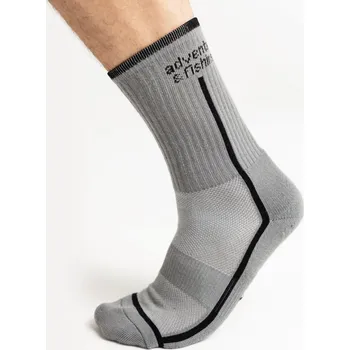 Rybářské oblečení Adventer & Fishing Funkční ponožky Steel Velikost: 41-43