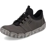 Dámská obuv celoroční RIEKER DC L0361-45 i pro širší chodidlo šedá 36