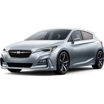 Nosič kol Příčníky Thule WingBar Evo Black Subaru Impreza 2017-2023 s pevnými body