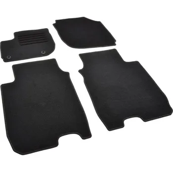 autokoberec Autokoberce textilní přesné černé / černé obšití - Honda HR-V II (Typ RU) (2013-2023) 5-sedadel