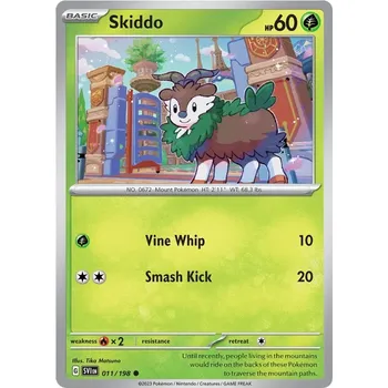 Karetní hra Skiddo 011/198 - Scarlet & Violet Typ karty: Reverse Holo