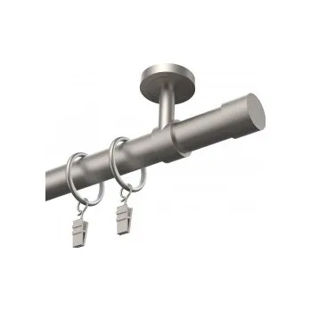 Garnýž Kovová garnýž na strop EXCLUSIVE Satin nickel Ø 28 mm - Pullo