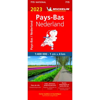 Michelin mapa Netherlands (Nizozemí) 1:400 t.