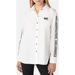 Dámská oversize košile Karl Lagerfeld - Velikost S, Barva Bílá 55499 L2TA0636