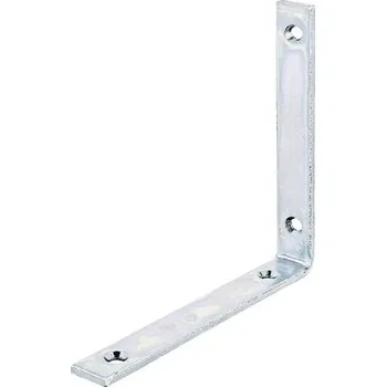 Tesařské kování Spojovací úhelník trámový 140x140x20 mm galvanicky pozinkovaný