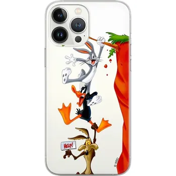 Pouzdro na mobilní telefon Pouzdro iPhone 14 Pro (6,1) Looney Tunes vzor 005, transparent