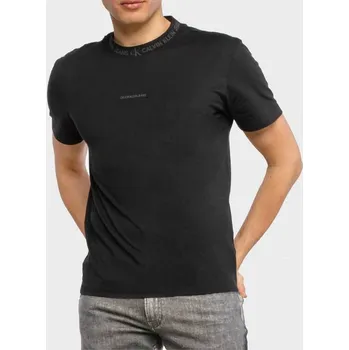 Pánské tričko Pánské černé triko Calvin Klein - Velikost 2XL, Barva Černá 25642