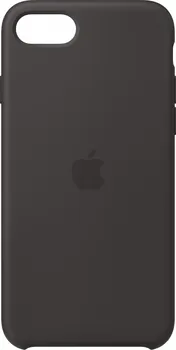 Pouzdro na mobilní telefon Apple Silicone Case pro Apple iPhone SE 2022 černý
