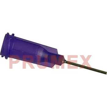 Průmyslové lepidlo Ergo 4492151 dávkovací jehla 25ks, o 0.50 mm., 1/2”, fialová