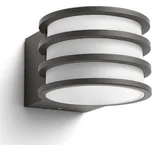 HUE Svítidlo LED LUCCA 9,5W E27 806lm 2700K IP44 antracit 17401/93/P0