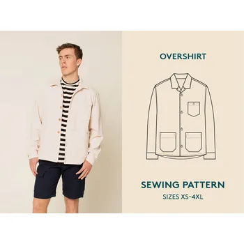 Snový svět Bunda Overshirt - pánský střih - vel. 2XS-3XL