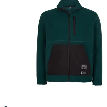 Pánská mikina Pánská Fleecová mikina O'NEILL PROGRESSIVE COLORBLOCK FLEECE 2350018-15034 – Zelená M