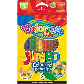 Kresba Colorino pastelky Jumbo SMALL HANDS 6 barev > varianta 07-6-jumbo