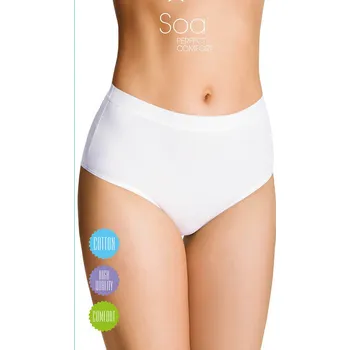 Kalhotky Dámské kalhotky Emili Soa S-3XL bílá XL