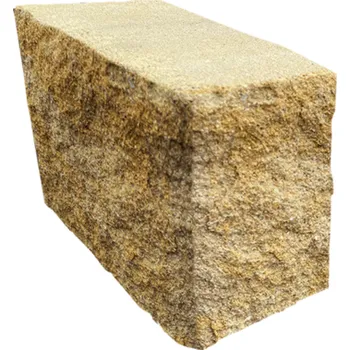 Zahradní obrubník DITON Tvárnice Muráno 14/25 koncový 1/4 kámen 110x250x140 mm sabia