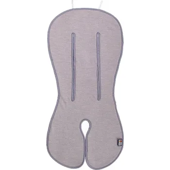 Vložka do autosedačky Kaarsgaren Vložka do kočárku i autosedačky 3D merino světle šedé
