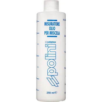 aditivum Odměrka - nádobka pro přesné míchání oleje do benzínu POLINI objem 250 ml