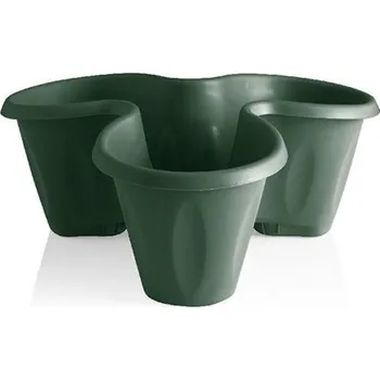 Květináč Bama Trifoglio Triola 40 x 16 cm