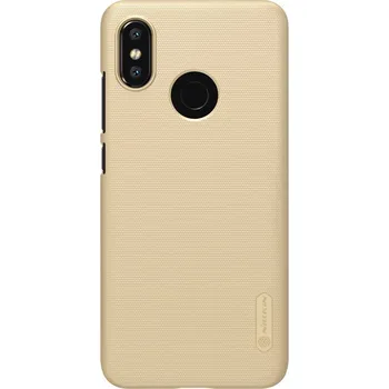 Pouzdro na mobilní telefon NILLKIN Silikonový obal pro Xiaomi Redmi Note 6 Pro (Nillkin) Zlatá RN6PSILNG