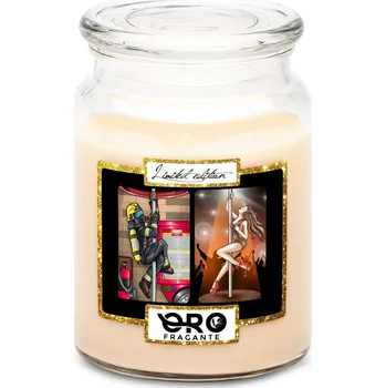 Svíčka Svíčka Hasič a striptérka (Vůně svíčky: Vanilka)