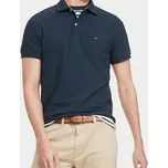 Pánské modré polo triko Tommy Hilfiger - Velikost S, Barva Modrá 22s32400 MW0MW17770
