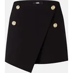 Dámské kraťasy (kraťasová sukně) Karl Lagerfeld - Velikost L, Barva Černá 55459