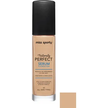 Pleťové sérum Miss Sporty hydratační tónující sérum 30 ml Naturally Perfect 10