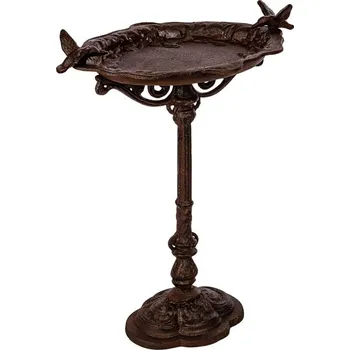 Stilista Litinová ptačí koupel 35 x 54 cm, antická hnědá